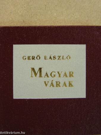 Magyar várak (minikönyv) (számozott)