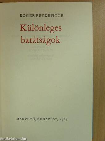 Különleges barátságok