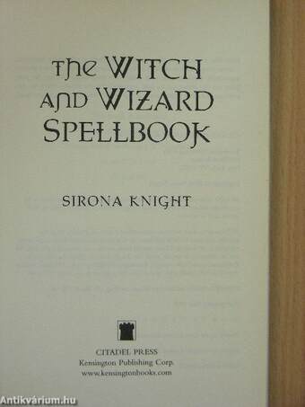 The Witch and Wizard Spellbook