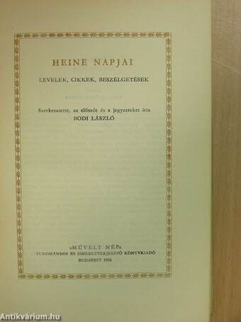 Heine napjai