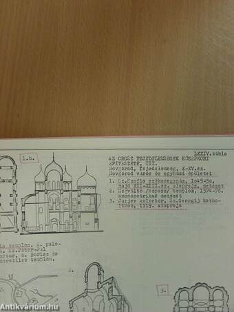 Középkori építészettörténeti ábraanyag I-III.