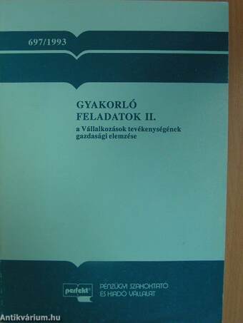 Gyakorló feladatok II.