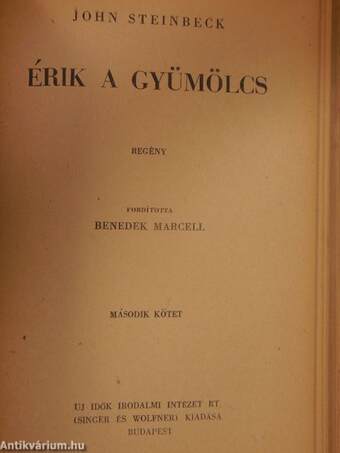 Érik a gyümölcs I-II.