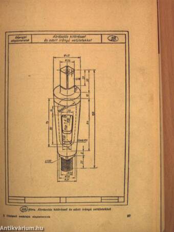 Gépipari szakrajzi alapismeretek/Gépipari szakrajz segédlet