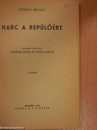 Harc a repülőért