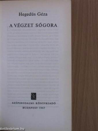 A végzet sógora