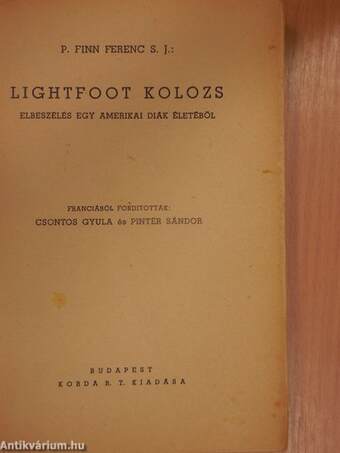 Lightfoot Kolozs