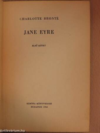 Jane Eyre I-II.