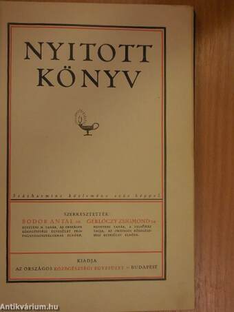 Nyitott könyv