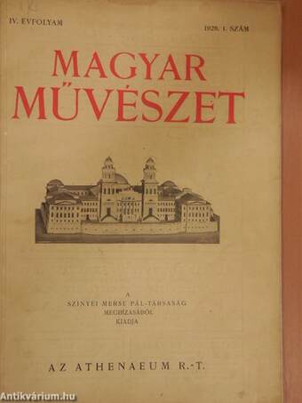 Magyar Művészet 1928/1.