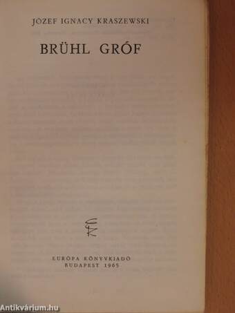 Brühl gróf
