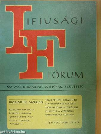 Ifjúsági Fórum 1971/1.