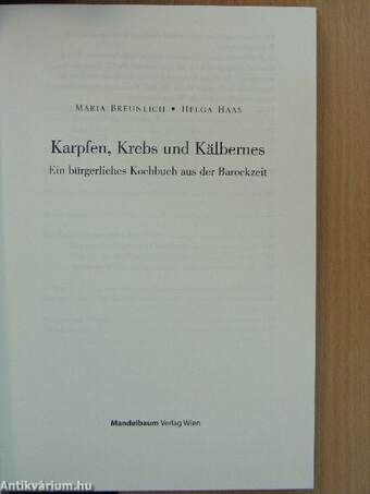 Karpfen, Krebs und Kälbernes