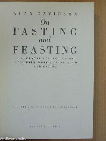 On Fasting and Feasting