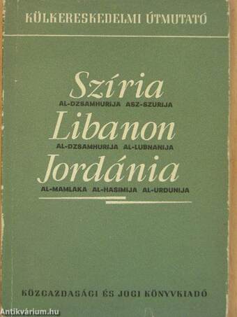 Szíria/Libanon/Jordánia