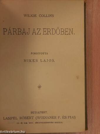 Egy fiu szenvedése/Henriette/Párbaj az erdőben/A kyméi énekes/Csudra Makar/A kis tolvaj/Három elbeszélés/Léghajón/Akikről nem szól a krónika