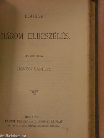 Egy fiu szenvedése/Henriette/Párbaj az erdőben/A kyméi énekes/Csudra Makar/A kis tolvaj/Három elbeszélés/Léghajón/Akikről nem szól a krónika