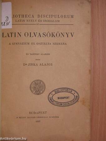 Latin olvasókönyv