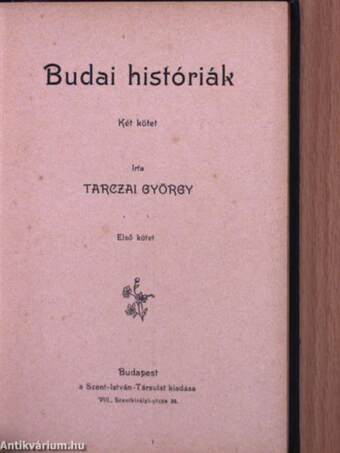 Budai históriák I-II.