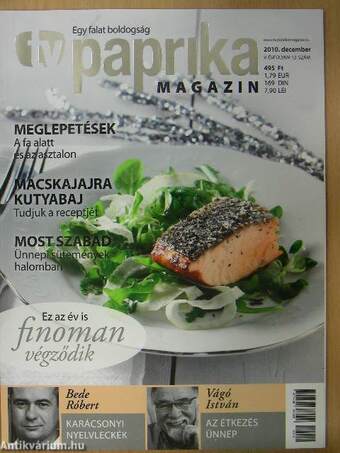 TV Paprika Magazin 2010. december