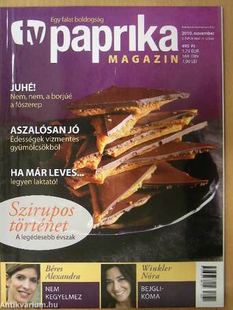 TV Paprika Magazin 2010. november