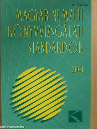 Magyar Nemzeti Könyvvizsgálati Standardok 2001