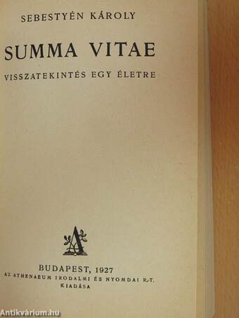 Summa vitae