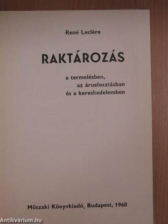 Raktározás