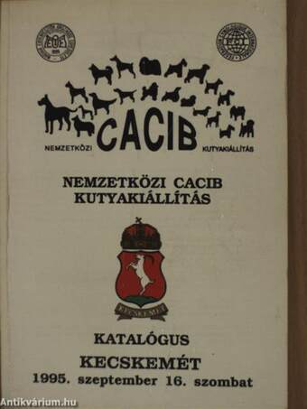 Nemzetközi CACIB Kutyakiállítás 1995. szeptember 16.