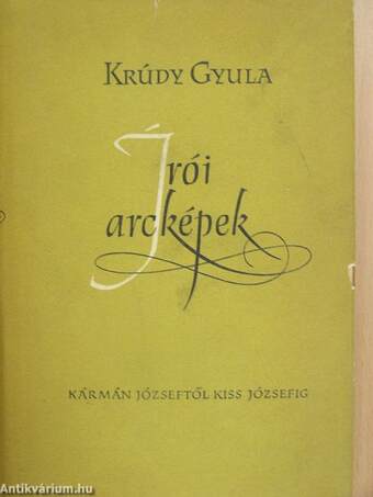 Írói arcképek I-II.