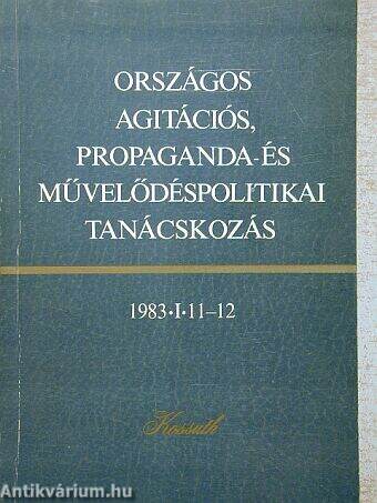 Országos agitációs, propaganda- és művelődéspolitikai tanácskozás