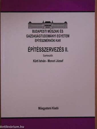 Építésszervezés II.