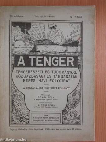 A tenger 1918. április-május