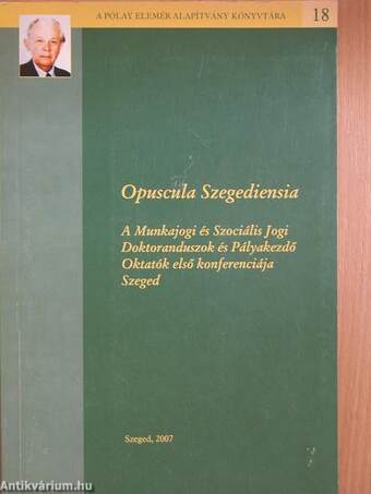 Opuscula Szegediensia