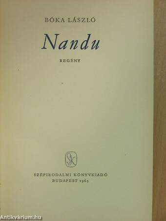 Nandu I-II.