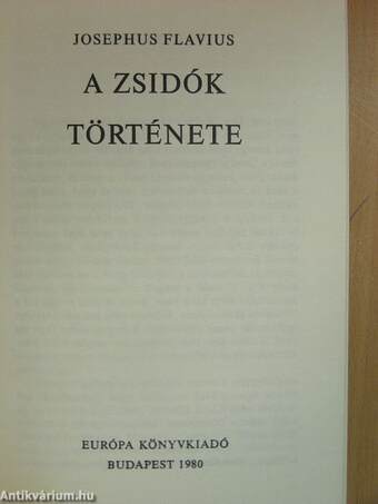 A zsidók története