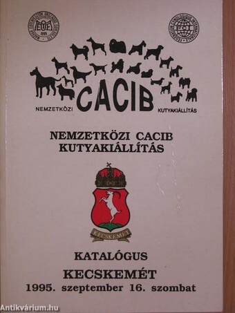 Nemzetközi CACIB Kutyakiállítás 1995. szeptember 16.