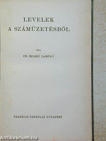 Levelek a számüzetésből