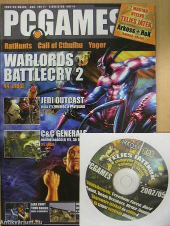 PC.Games 2002. május - DVD-vel