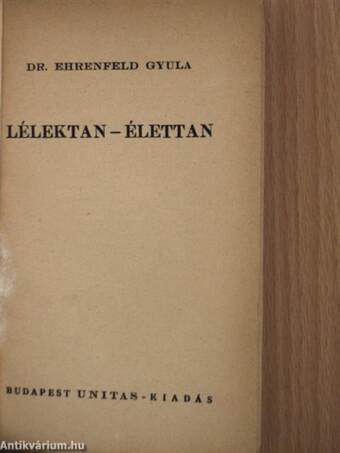 Lélektan-élettan