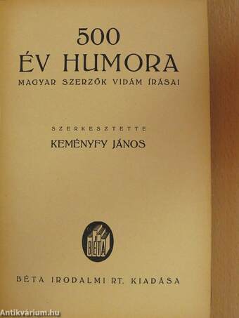 500 év humora