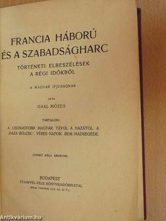 Francia háború és a szabadságharc