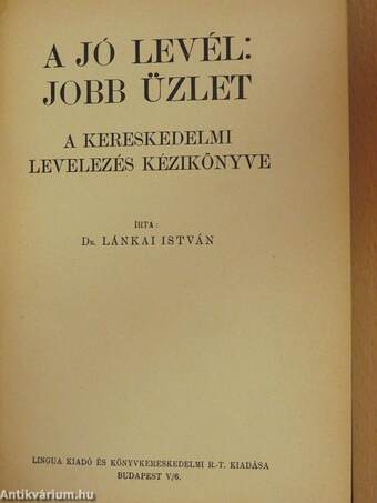 A jó levél: jobb üzlet