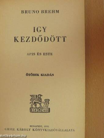 Igy kezdődött