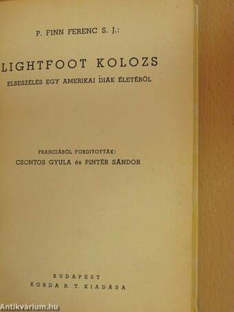 Lightfoot Kolozs