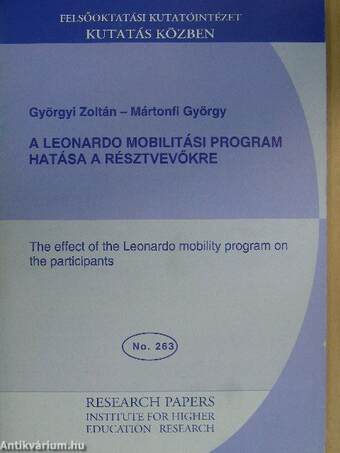 A Leonardo mobilitási program hatása a résztvevőkre