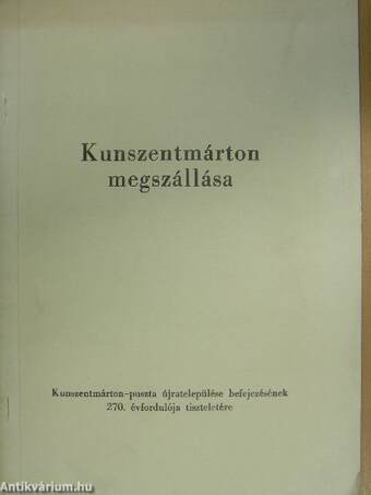 Kunszentmárton megszállása