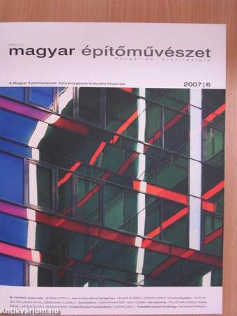 Régi-új Magyar Építőművészet 2007/6.