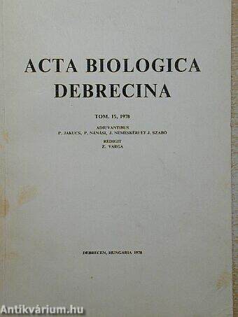 Acta Biologica Debrecina