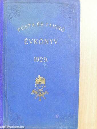 Posta- és táviró évkönyv 1929.